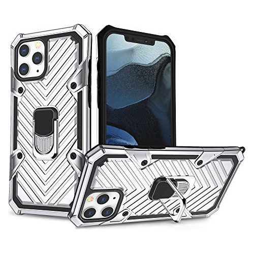 Compatible Con iPhone 12 Pro Max Case Tención Kickstand Sile