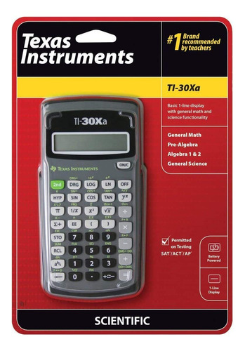 Texas Instruments Texti30xa Ti -30xa Estudiante Calculadora