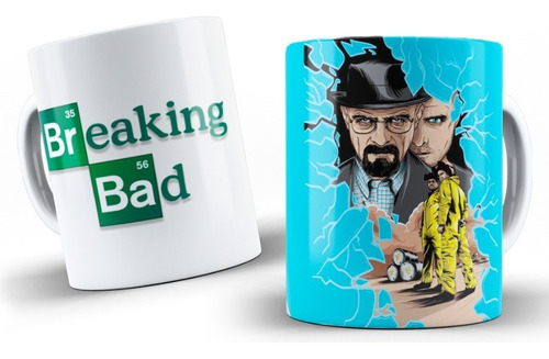 Mugs Breaking Bad Modelo 7 Pocillo