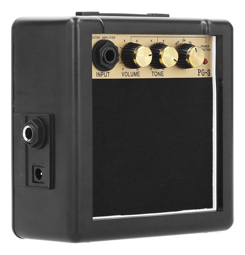 Mini Amplificador De Guitarra, Pg-3 3w Elegante Amplificador