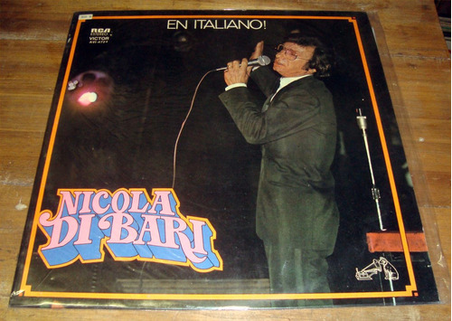 Nicola Di Bari En Italiano Lp Argentino / Kktus