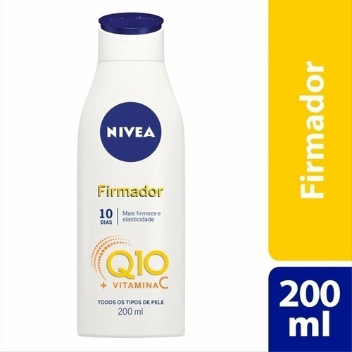 Creme Nivea Q10 Firmador Com Vitamina C Loção 200ml