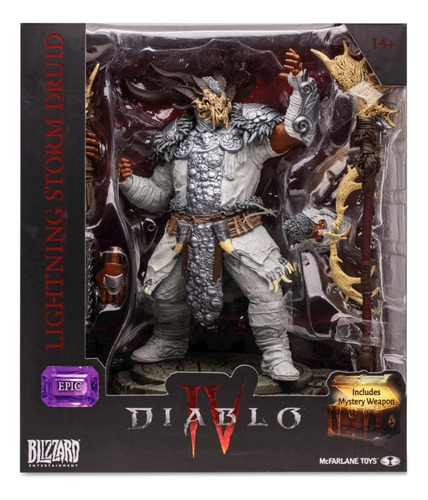 Mcfarlane Diablo Iv Lightning Storm Druid Epic Estatua