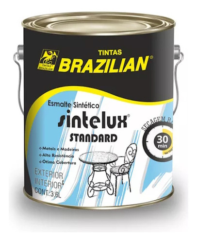 Esmalte Sintético Brilhante Tabaco 3,6l Brazilian