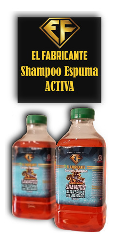 Shampoo Espuma Activa Alta Densidad Elfabricanteoficial