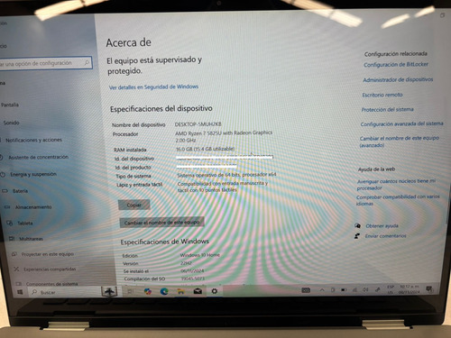 Laptop Dell Inspiron Ryzen 7 5th 16 Gb, 512ssd, 2 En 1 Touch (Usado)