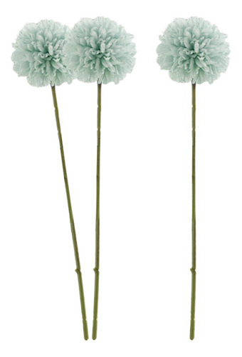 3 Piezas Bola De Crisantemo Artificial Flores Ramo De Seda