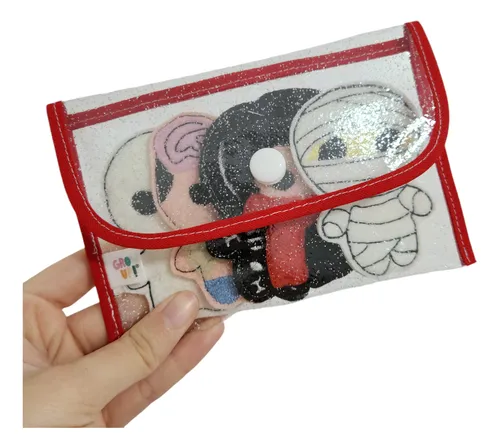Titeres De Dedo X 5 Halloween Momia Zombie Etc + Packaging