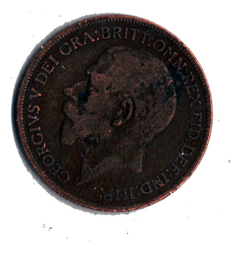 Moneda One Penny 1921 Georgivs Vi