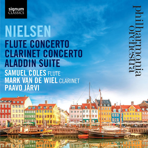 Cd:carl Nielsen: Flute Concerto, Clarinet Concerto, Aladdin