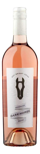 Caja De 12 Vino Rosado Dark Horse Rose 750 Ml