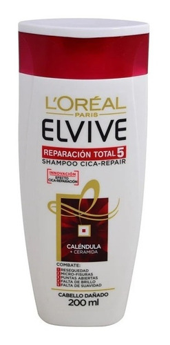 Shampoo Elvive Reparación Total 5 Cica-repair 400ml