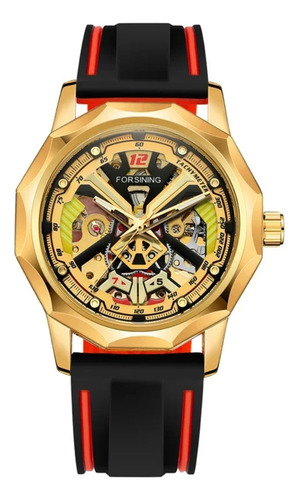 Reloj Mecánico Automático De Negocios Para Hombre Con Correa