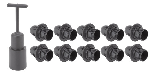 E14 Holder 10pcs Abs Sleeve High Temperature Resistant