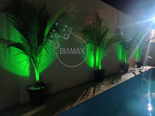 Kit 4 Luminária Luz Solar Spot Led Iluminação Jardim Forte