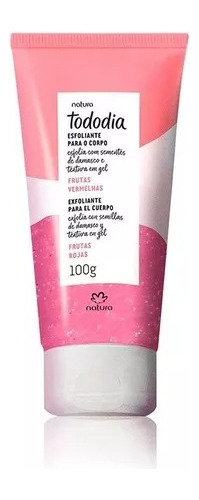 Exfoliante Corporal En Gel Natura Tododia Frutas Rojas 100g