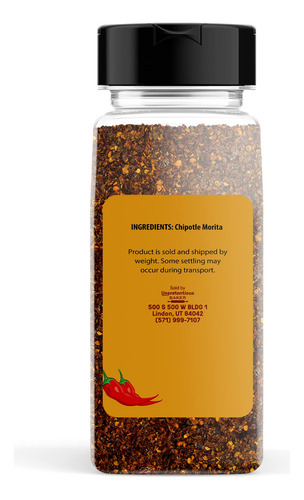 Chipotle Morita Chile Flakes 170 Gramos Sabor Ahumado Afruta