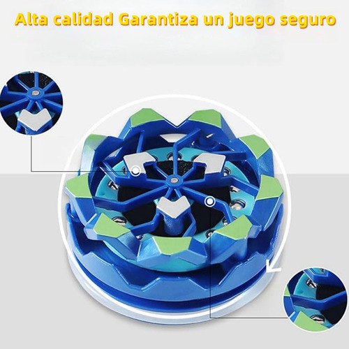 . Juego De 6 Pcs Burst Beyblade Trompos Juguete De Batalla