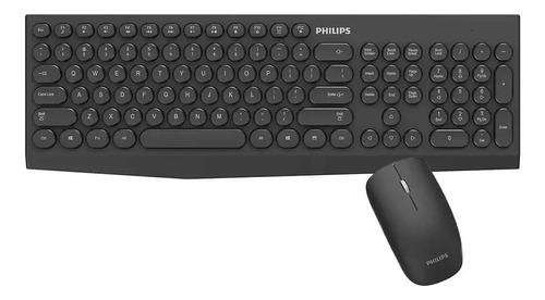 Combo Mouse Y Teclado Philips Usb C323 104 Teclas Ultratec