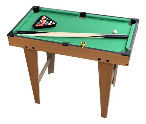 Juego Mini Mesa Billar Pool Portátil 69x60x37 Con Accesorios