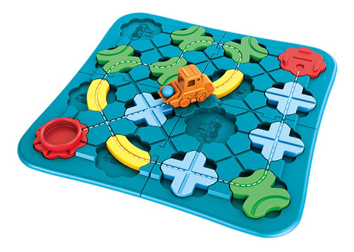 Juego De Mesa De Laberinto De Construcción De Carreteras Car