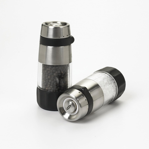 Juego De Molinillos De Sal Y Pimienta Oxo Good Grips, Acero