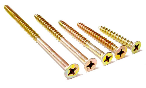 Tornillos Autoperforante 5 X 45 Mm 100 Unid Para Madera Fix
