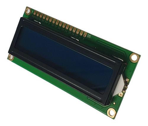 Display Lcd 16x2 1602 Fundo Azul