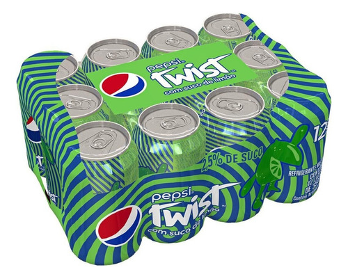 Refrigerante Pepsi Twist Lata 350ml