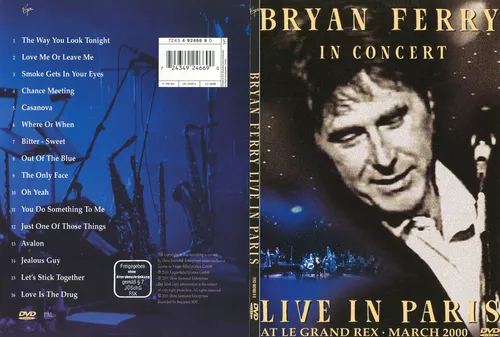 Olympia [2CD+DVD] Bryan Ferry 豪華大型本 Bryan Ferry In Concert Live In Paris At Le Grand Rex - Raro
