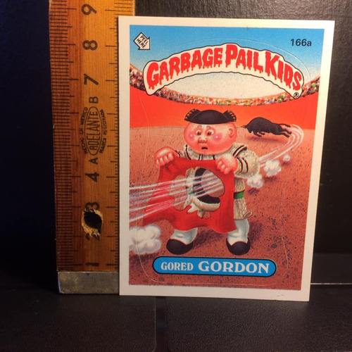 Garbage Pail Kids Gored Gordon Año 1986 Topps 