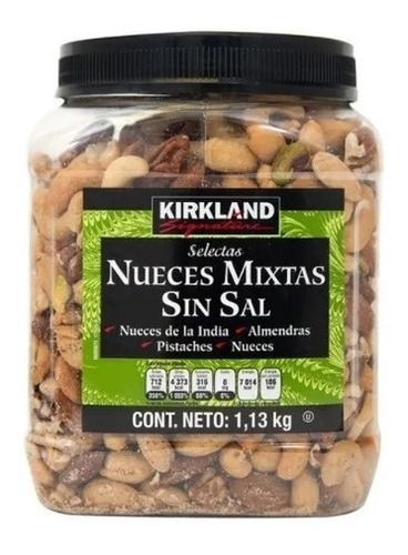 Nueces Mixtas Sin Sal Nuez De La India 1.13 Kg Msi