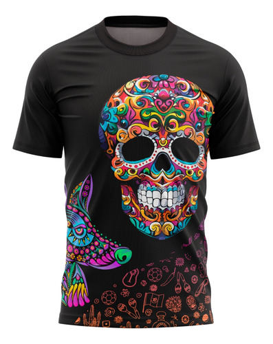 Playera Día De Muertos - Calavera - Catrin - Catrina