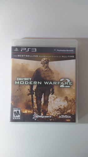 Call Of Dutymodern Warfare 2 -ps3-semi Novo - C/manual (Usado)