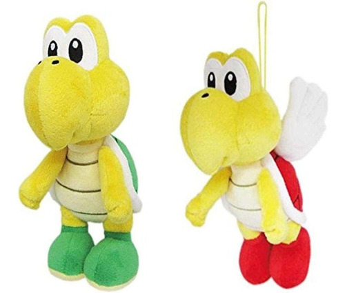 Juego De 2 Peluches De Peluche De Super Mario All Star ...