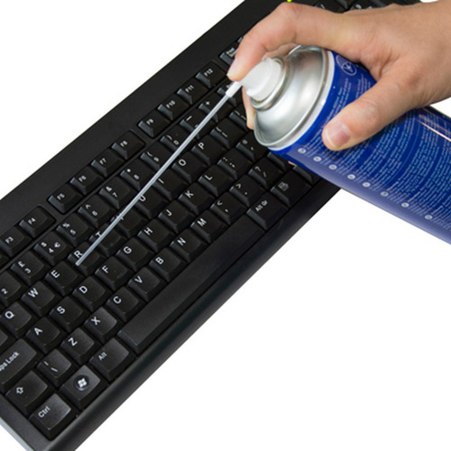 Imagen 7 de 9 de Aire Comprimido Aerosol 400 Ml Para Limpiar Pc X2