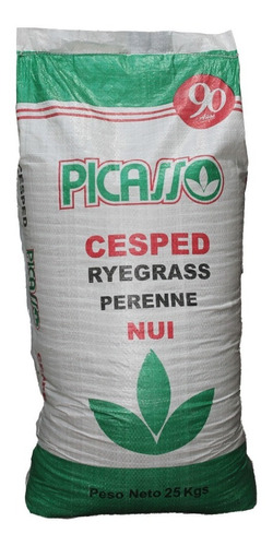 Semillas Cesped Ryegrass Perenne Premium Nui 25kg Picasso