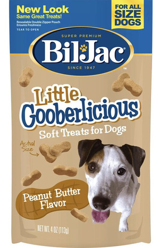 Premios Perros Bil Jac  Little Gooberliciuos Treats 113grs