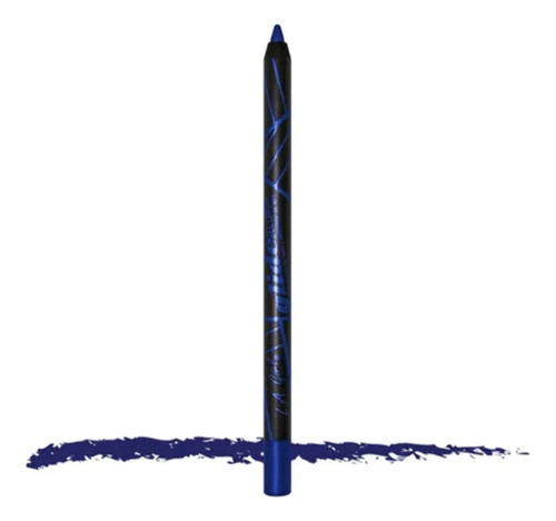 L.a. Girl Glide Delineador De O - Ml  Color Azul Acero Efecto Mate