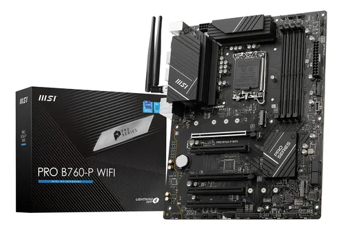 comprar Placa-mãe Msi Pro B760-p Wifi Pro Series Lga 1700 Ddr5 Atx