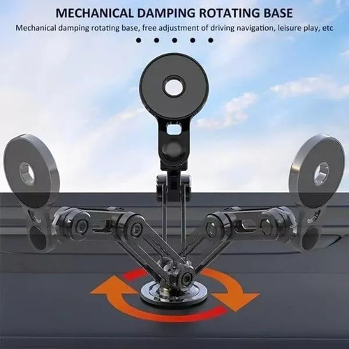 Soporte Magnético Teléfono De Metal For Automóvil 360 °