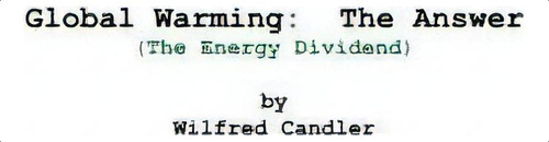 Global Warming, De Wilfred Candler. Editorial Authorhouse, Tapa Blanda En Inglés