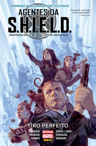 Agentes da S.H.I.E.L.D.: Tiro Perfeito, de Waid, Mark. Editora Panini Brasil LTDA, capa dura em português, 2005