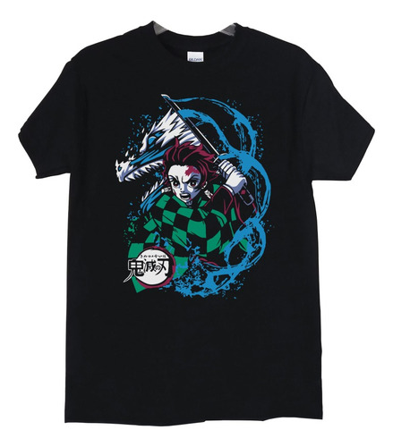 Polera Demon Slayer Tanjiro Kamado Dragon Anime Poleradicto