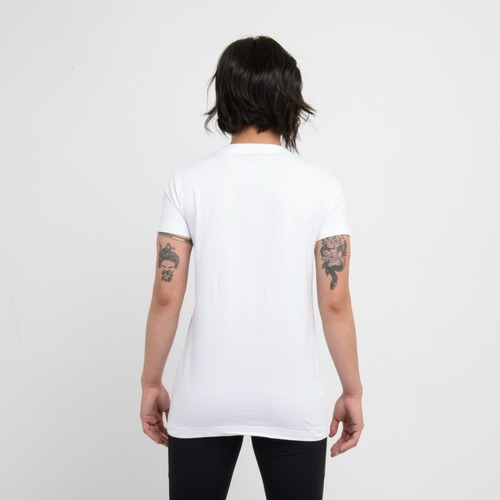 Polera Mujer Team Chile Blanca