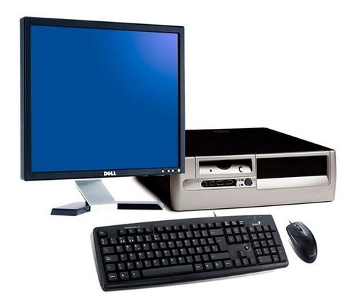 Computadora Pc Daktech Dual Core /1gb/80gb/dvd+monitor 19 