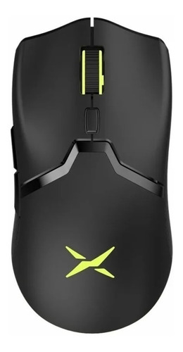 Mouse para jogo sem fio recarregável Delux  M800DB preto