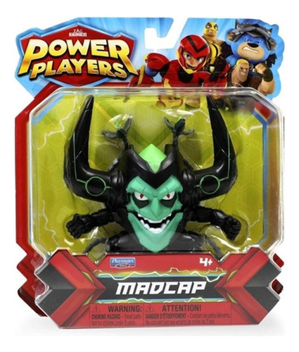 Figura Muñecos Articulados Power Players Madcap Juguete 