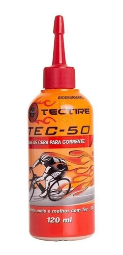 Óleo Lubrificante Corrente Tectire Tec 50 Bio Cera Bike 120m