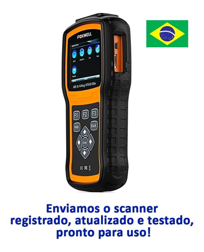 Scanner Automotivo Foxwell Nt630 Elite Abs Airbag Injeção Fi